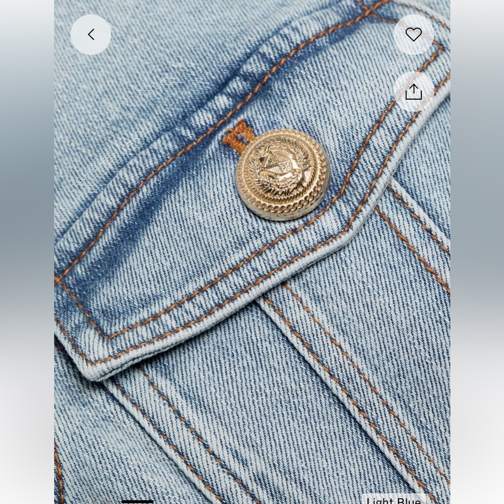 Generation LoveMackenzie Belted Denim Minidress NWT XS - Picture 15 of 16